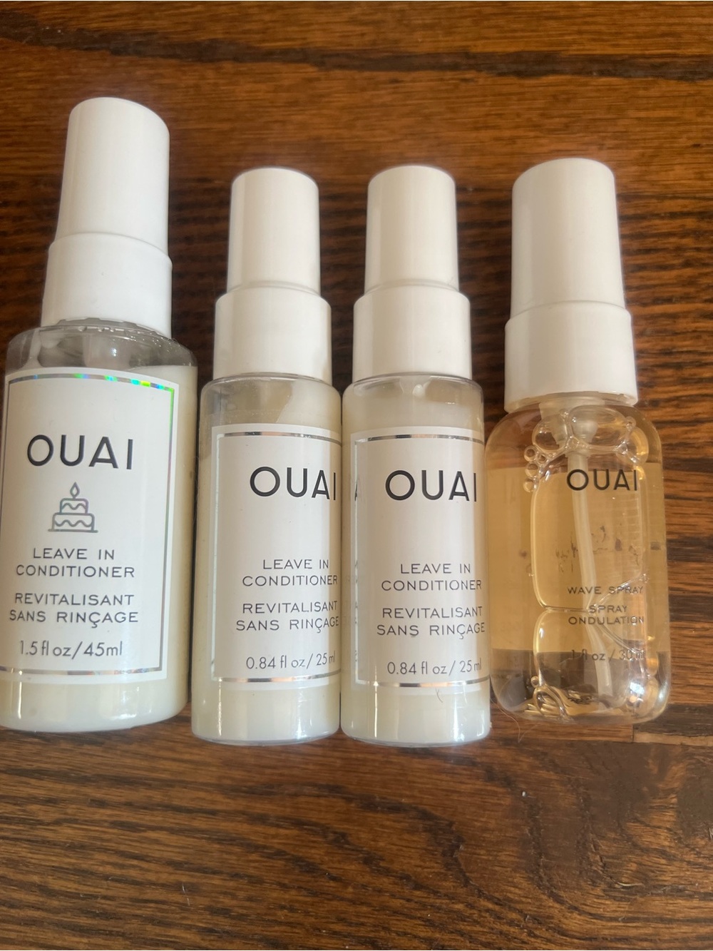 NWT Ouai Hair Care Travel Sized Bundle
